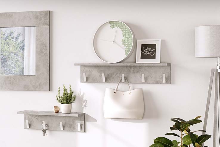 Qué características tiene un perchero de pie bajo para tu hogar