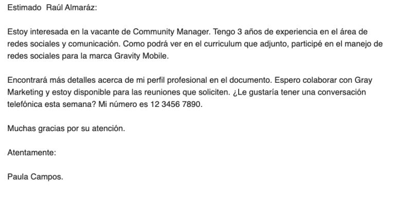 Cómo enviar tu CV a Hiper Libertad para conseguir trabajo 11 persona enviando un curriculum por correo 1