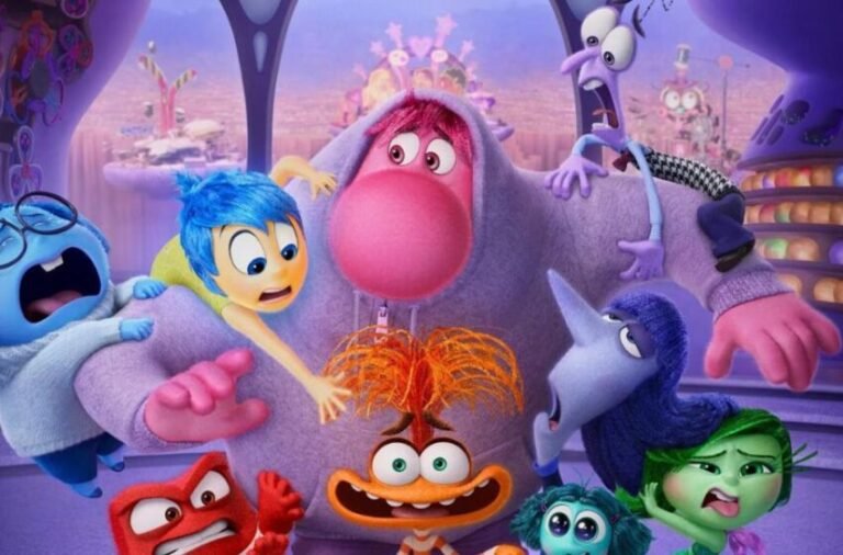 personajes de fantasia en un mundo colorido