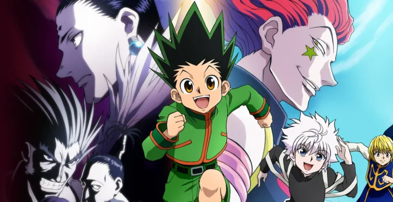 personajes de hunter x hunter en accion