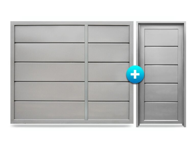 Qué ventajas ofrece un portón con puerta de escape 14 porton de seguridad con puerta de escape