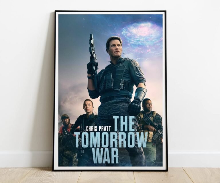 poster artistico de pelicula de accion