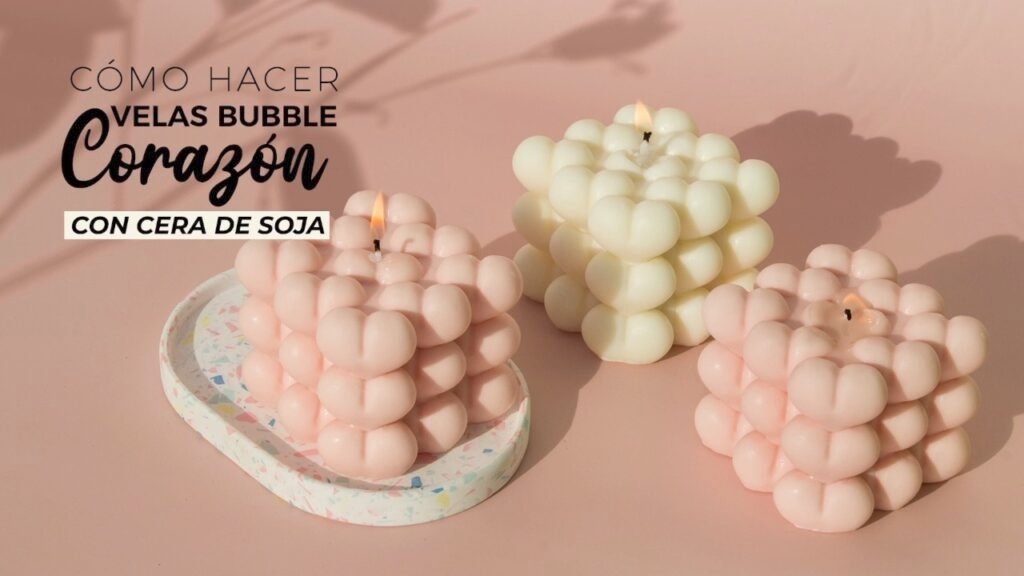 Cómo hacer velas artesanales con cera de soja en simples pasos 3 Cómo hacer velas artesanales con cera de soja en simples pasos