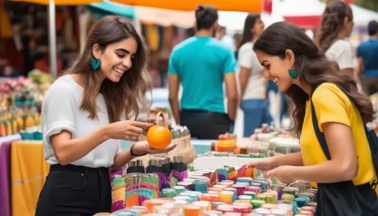 productos populares en manos de emprendedores