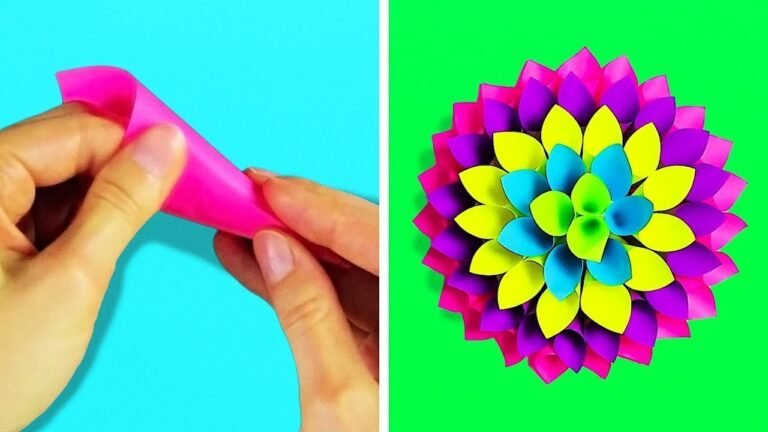 proyectos de manualidades con cartulina brillante