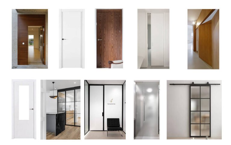Qué opciones de puertas placa se encuentran en Mercado Libre 10 puertas de madera en diferentes estilos