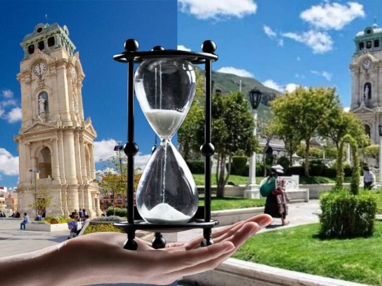 Qué significa "a través del tiempo" en la literatura y la historia 14 reloj de arena con paisaje historico