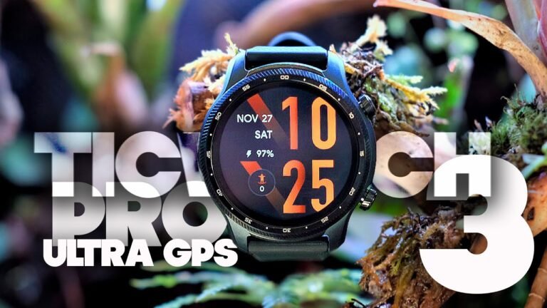 reloj deportivo con gps en accion