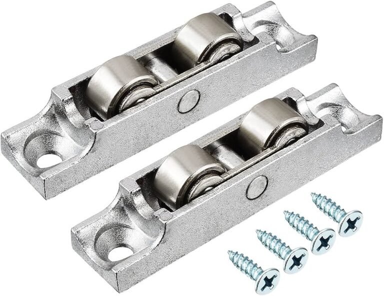 Cómo elegir un kit de ruedas para puertas corredizas adecuado 10 ruedas para puertas corredizas en primer plano