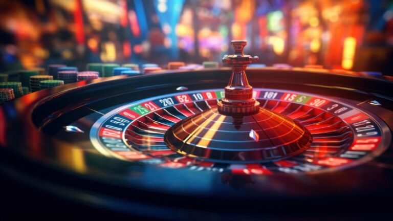 ruleta en un casino virtual brillante