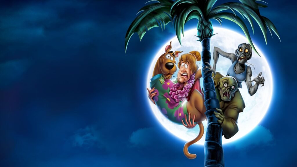 Qué aventuras viven Scooby-Doo y sus amigos en la isla de los zombies