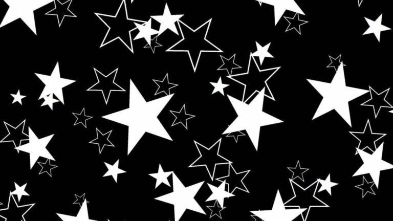 super star negras en un fondo minimalista