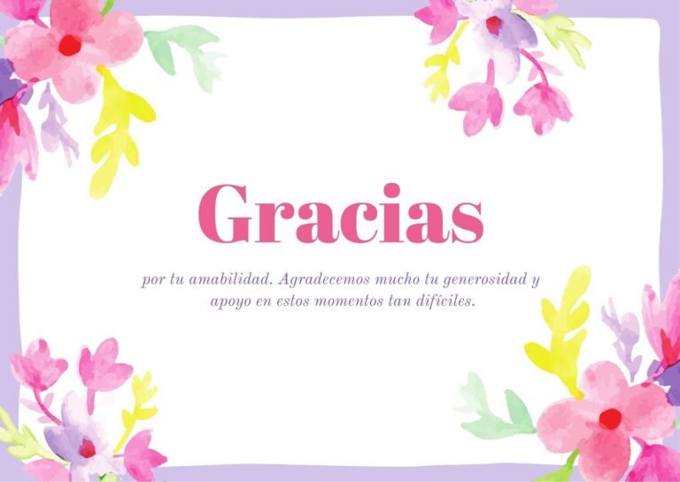 tarjetas de agradecimiento creativas y coloridas