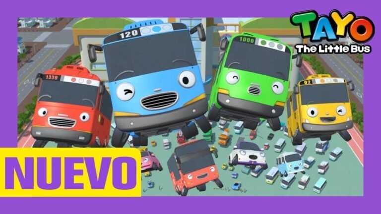 tayo y amigos en una colorida aventura