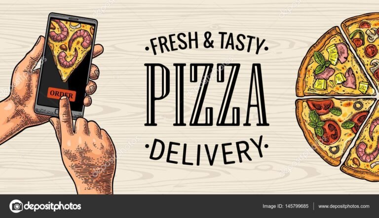 Cómo puedo contactar a Locos por la Pizza en Argentina 17 telefono antiguo con pizza al fondo