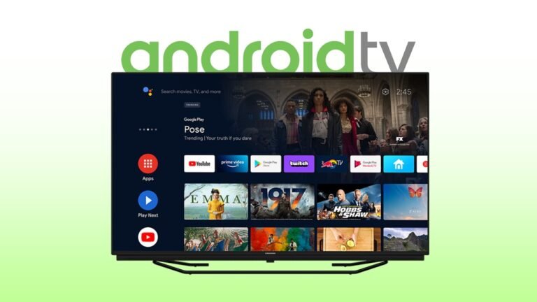 televisor android con contenido en streaming