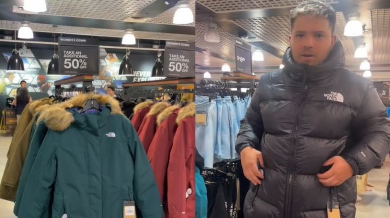 tienda outlet de north face en argentina