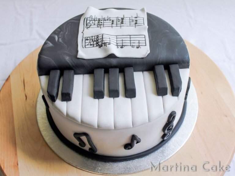 Qué es una torta mini Beat Power Rocker y cómo hacerla 2 torta decorada con tematica musical