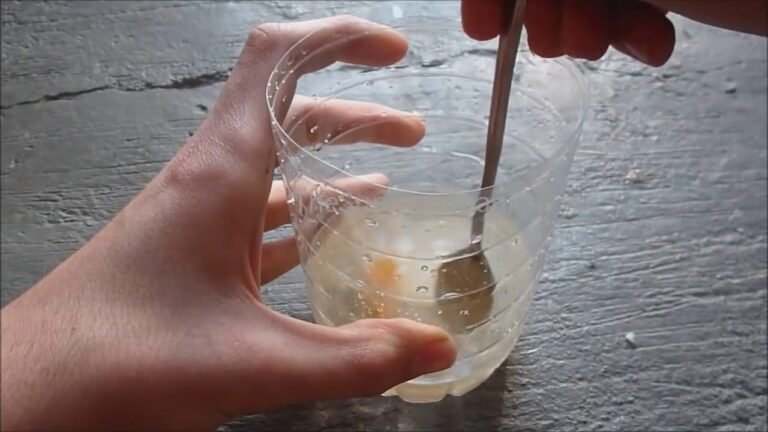 trampa casera para moscas en cocina