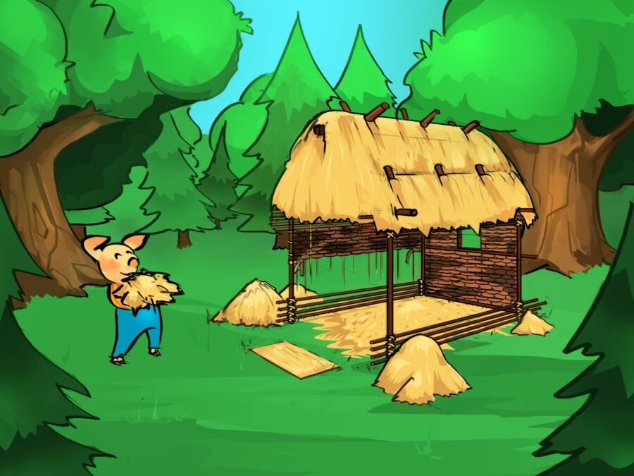 De qué trata el cuento «Los Tres Chanchitos» y sus enseñanzas