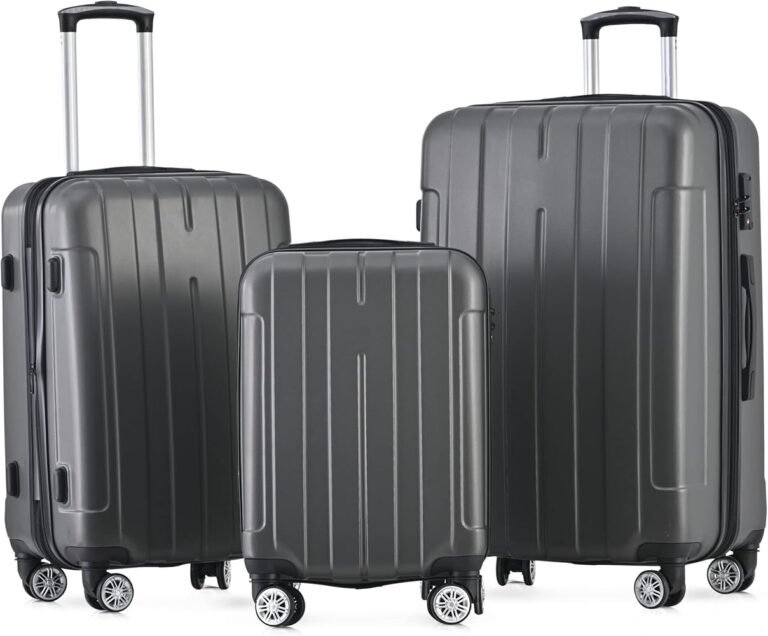 valija de viaje con candado visible