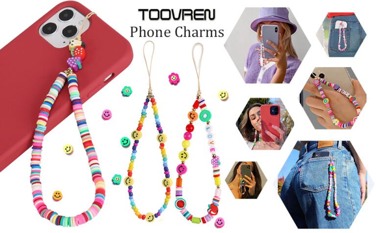 variedad de accesorios para celulares coloridos