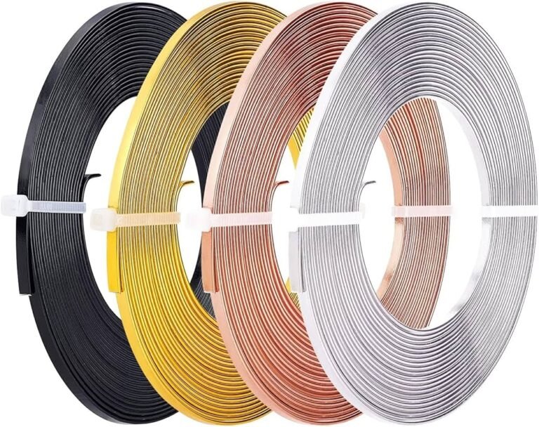 variedad de alambres flexibles en colores