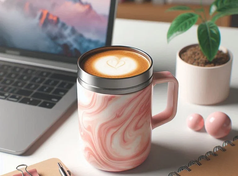 vasos de cafe con tapa y calor