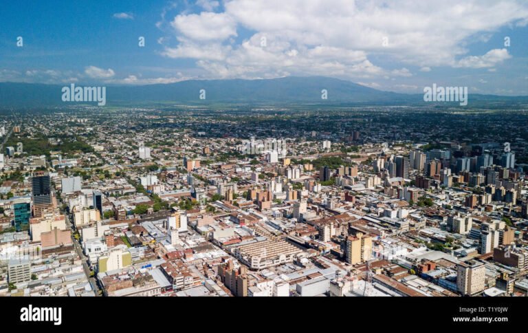 vista panoramica de san martin de tucuman